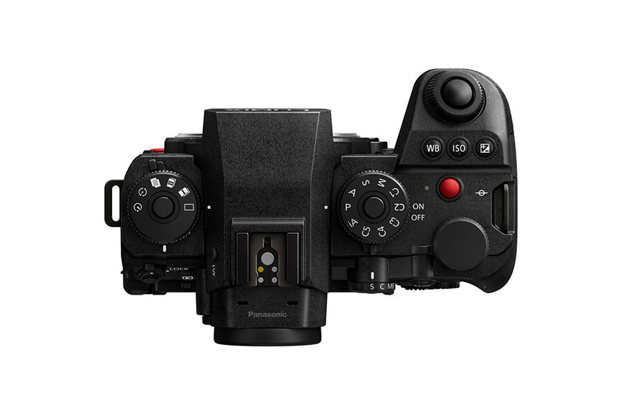 Panasonic S1R II Ansicht Top