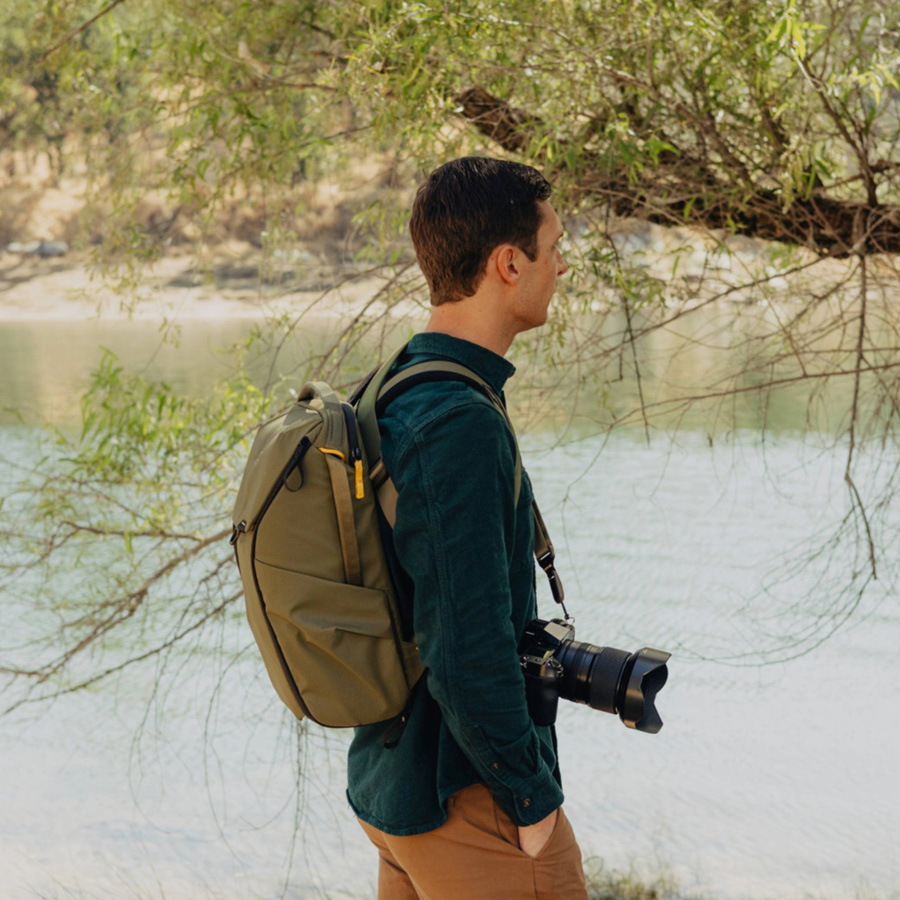 Der Everyday Backpack von Peak Design hat ein Volumen von 20L