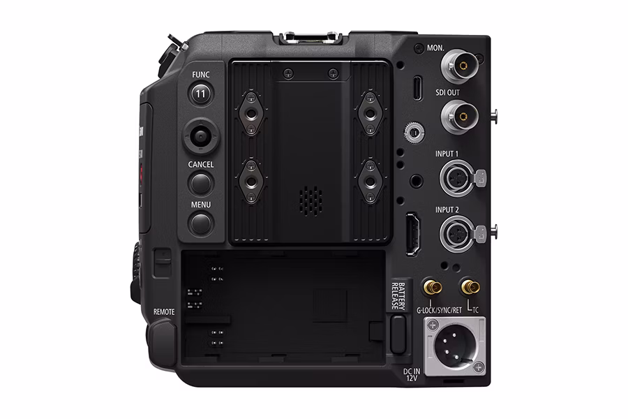 Canon EOS C400 back