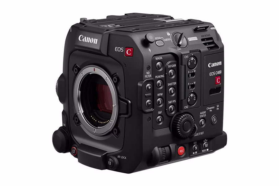 Canon EOS C400 Front side right