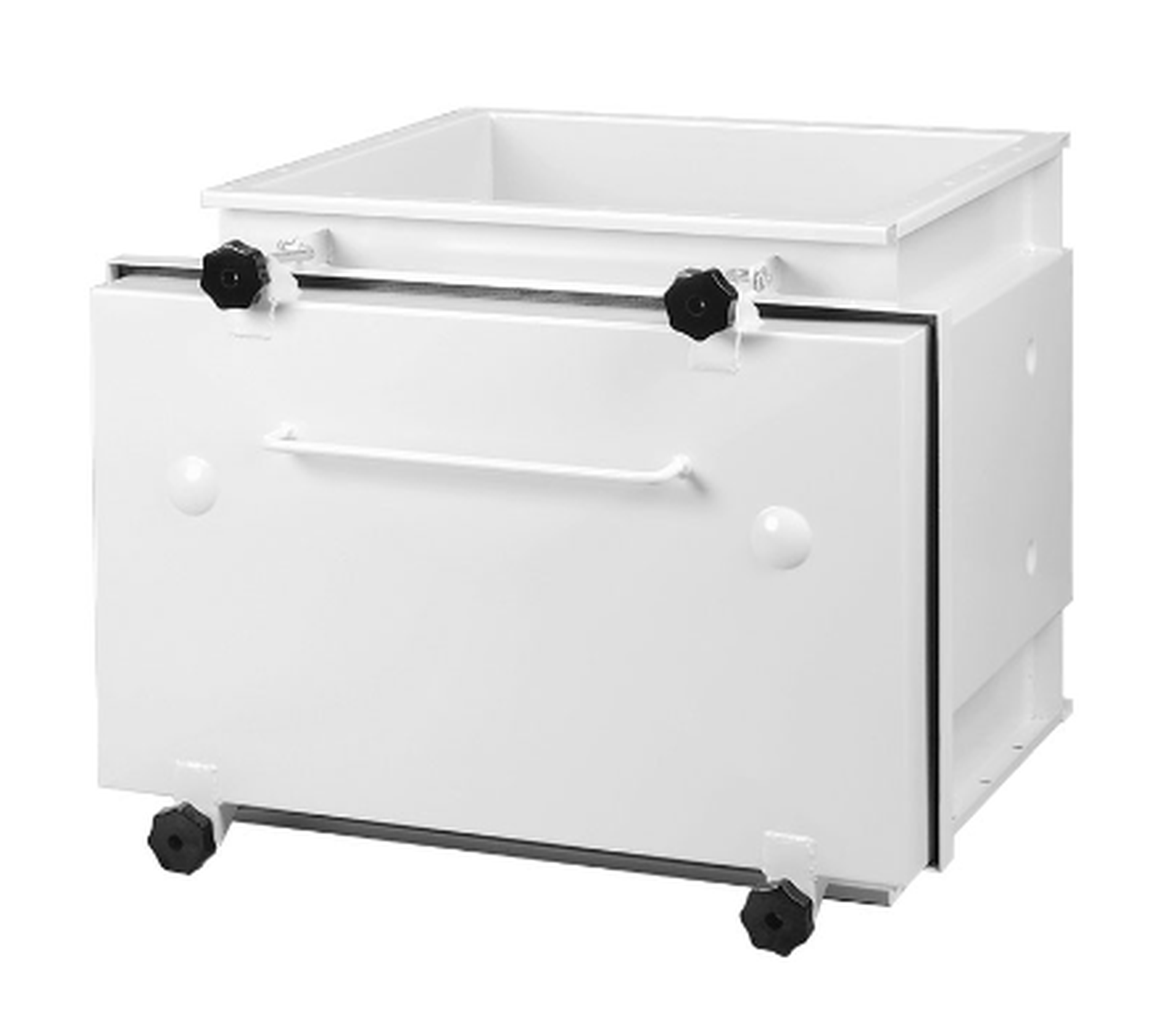 Canister_CAN, Filterbox für Kanaleinbau mit Bag In - Bag Out (BIBO) System für kontaminationsfreien Filtertausch