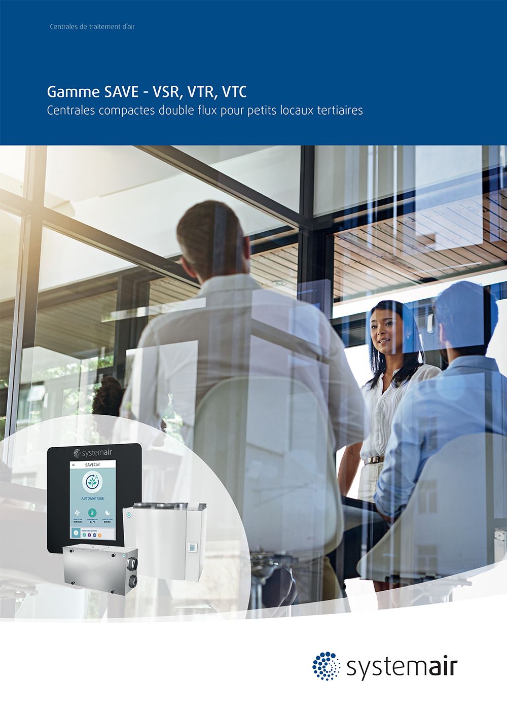 Couverture brochure présentation Gamme SAVE