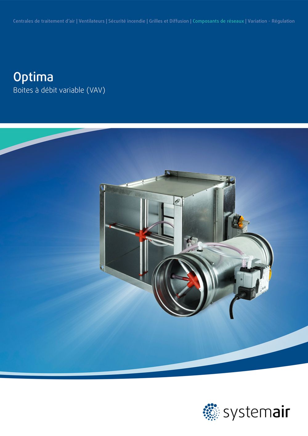 Couverture brochure présentation Optima