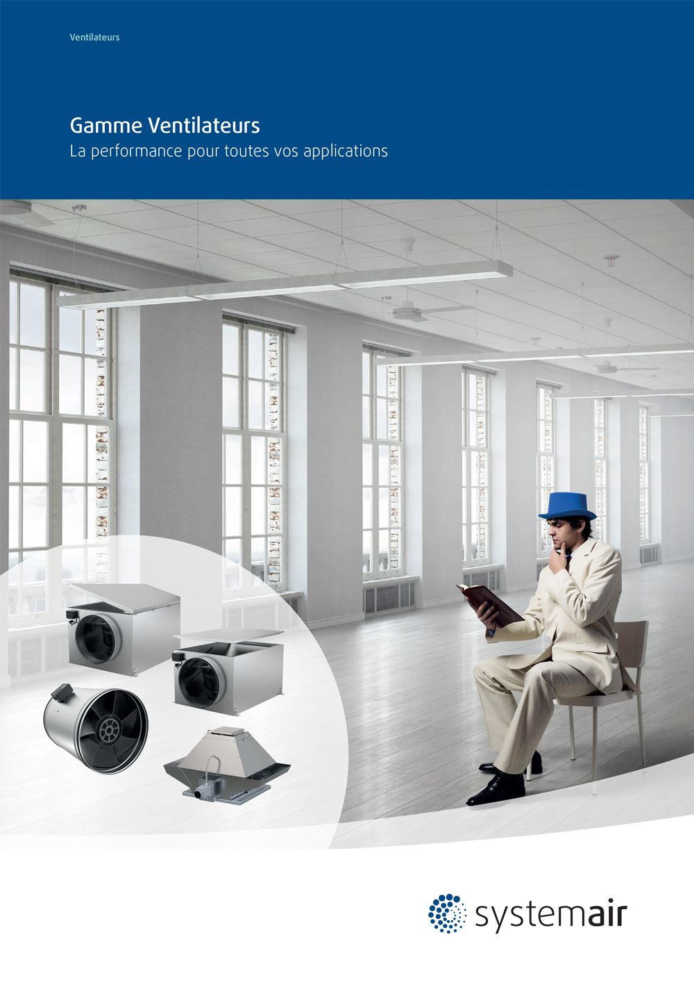 Couverture brochure présentation Gamme Ventilateurs