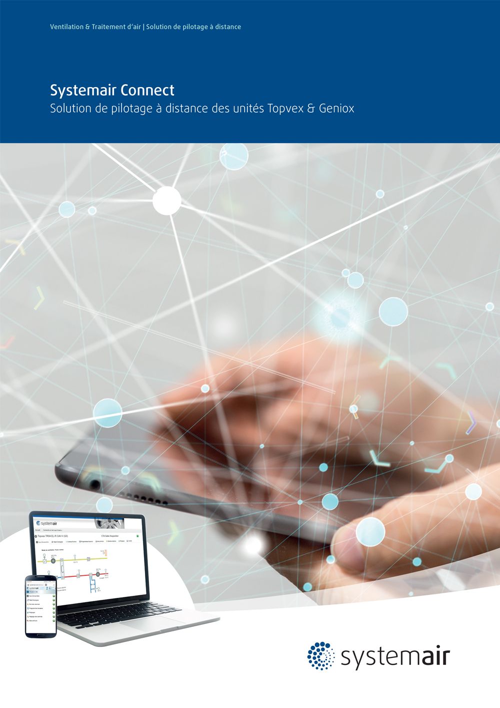 Couverture brochure Systemair Connect