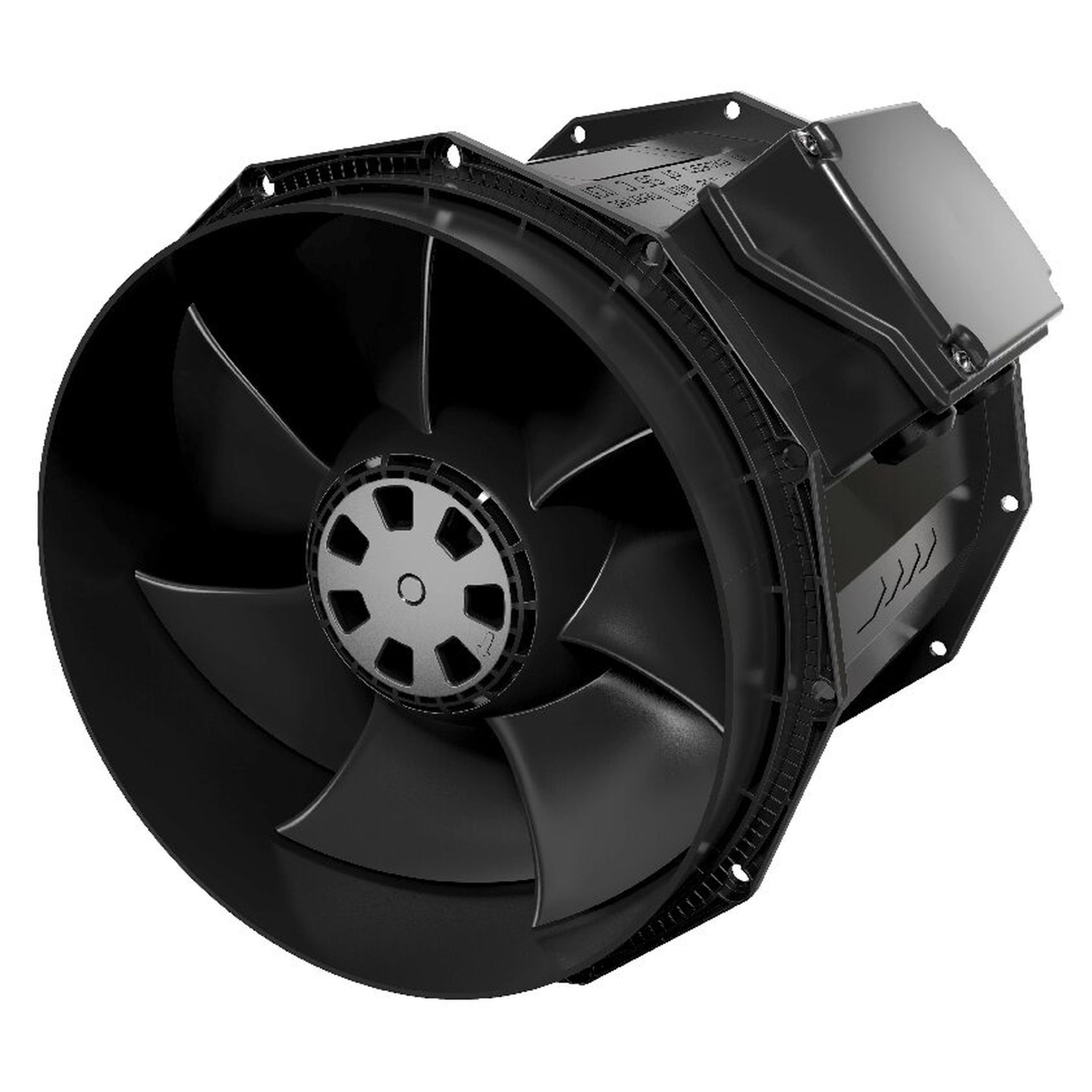 PRIO, Quiet and compact mixed-flow fan 