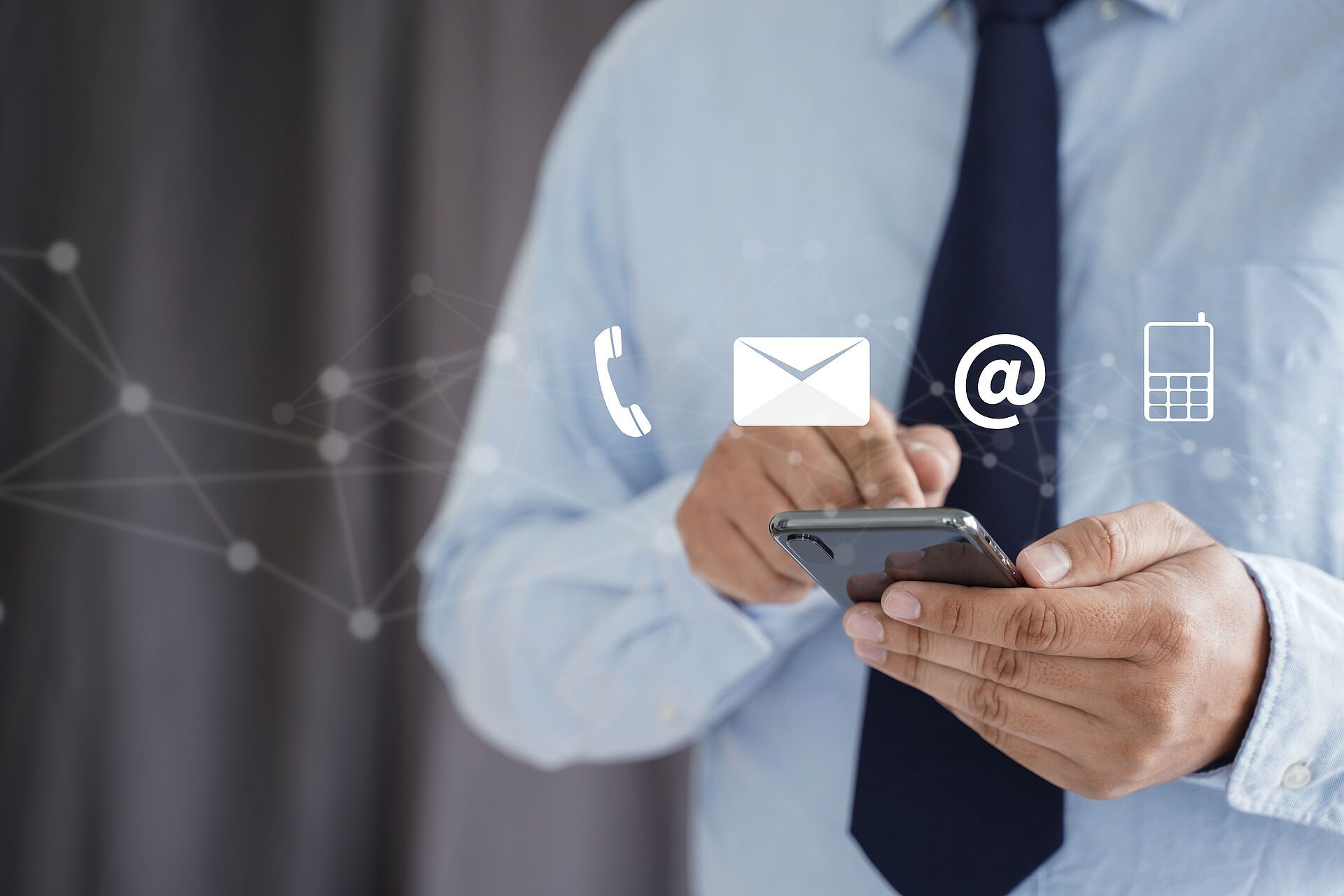 Page contact illustration