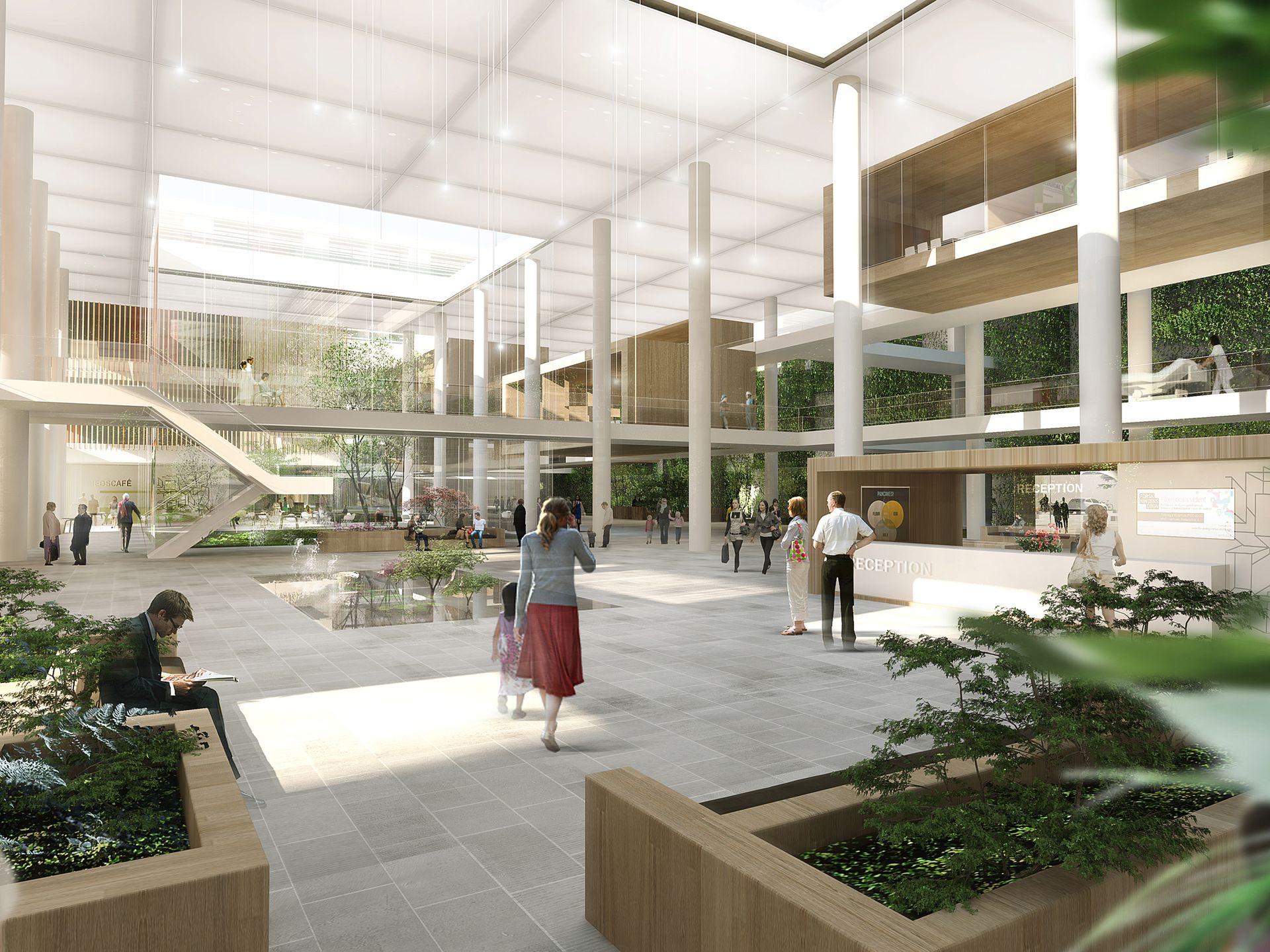 New Aalborg Univesity Hospital Interior