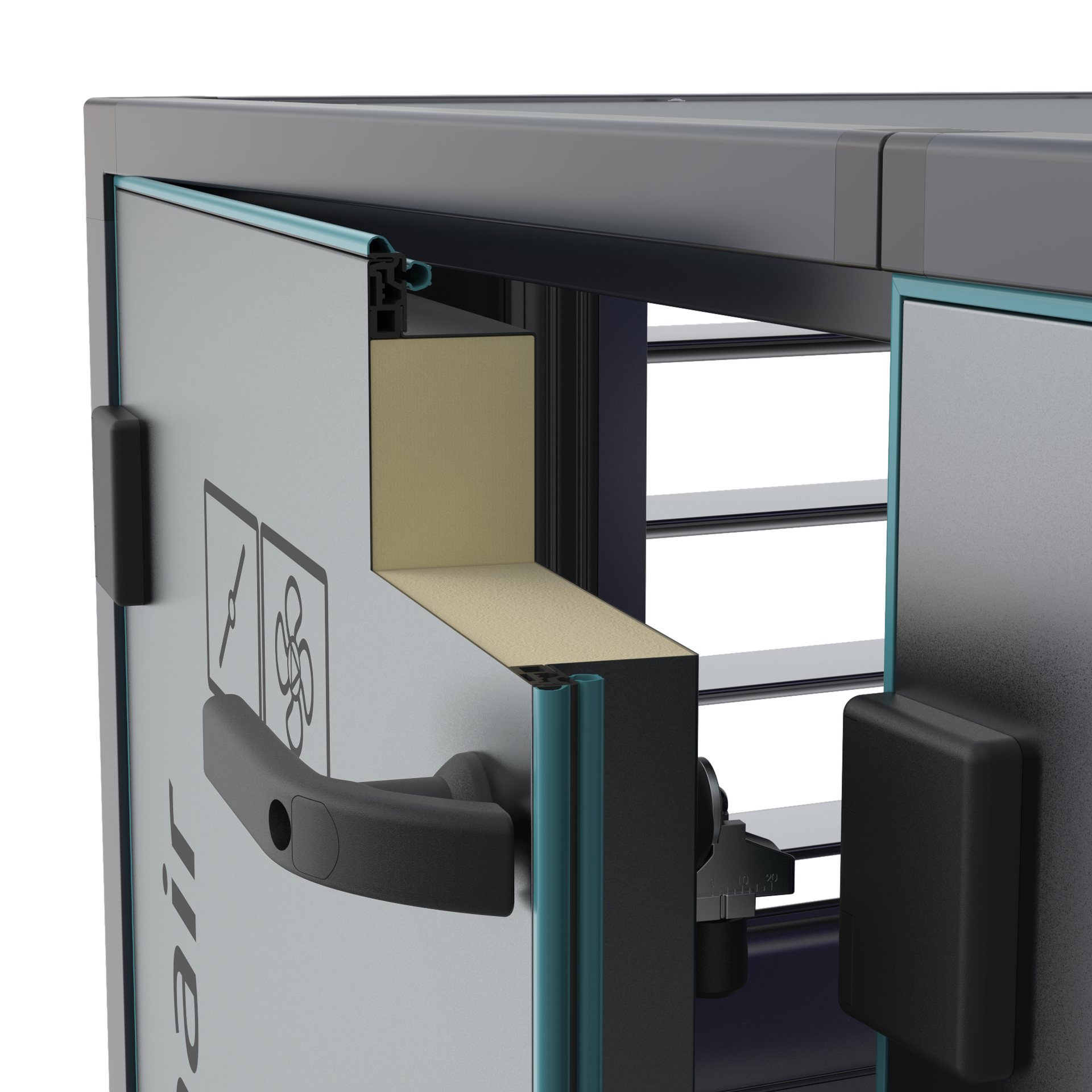 Geniox Zm310 Door Cutaway