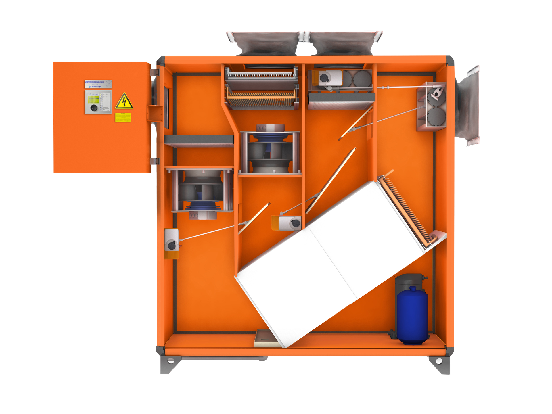 Menerga TX ThermoCond -sarja, TX ThermoCond -sarja pieniin allastiloihin 