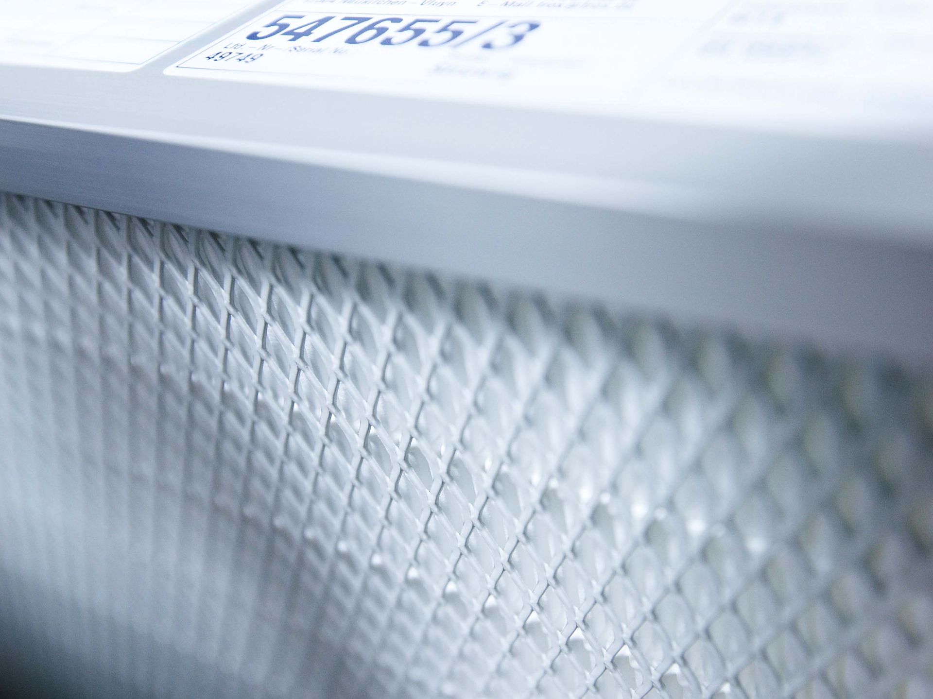 Close Up Air Ahu Filter