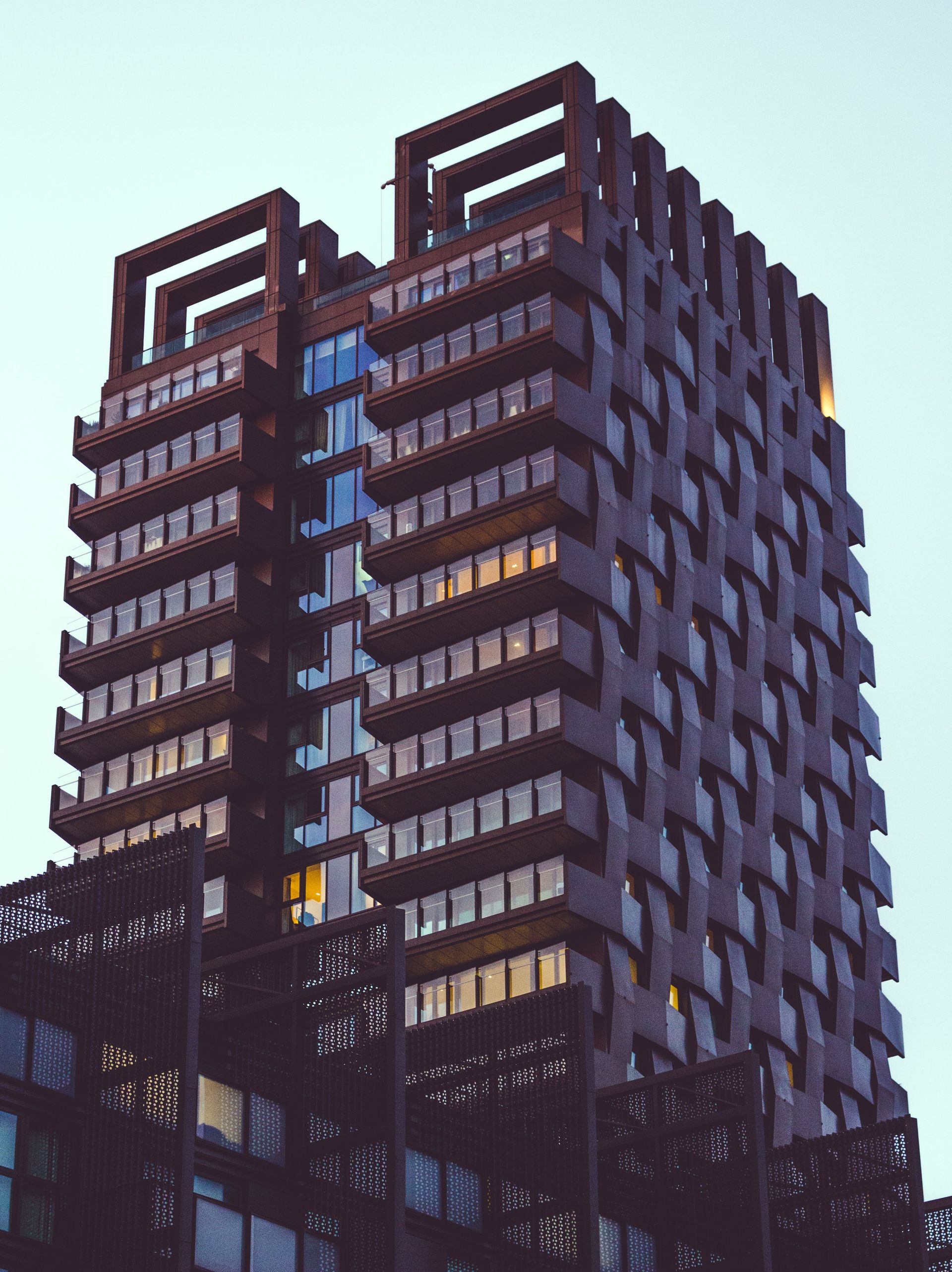outside view of an apartment