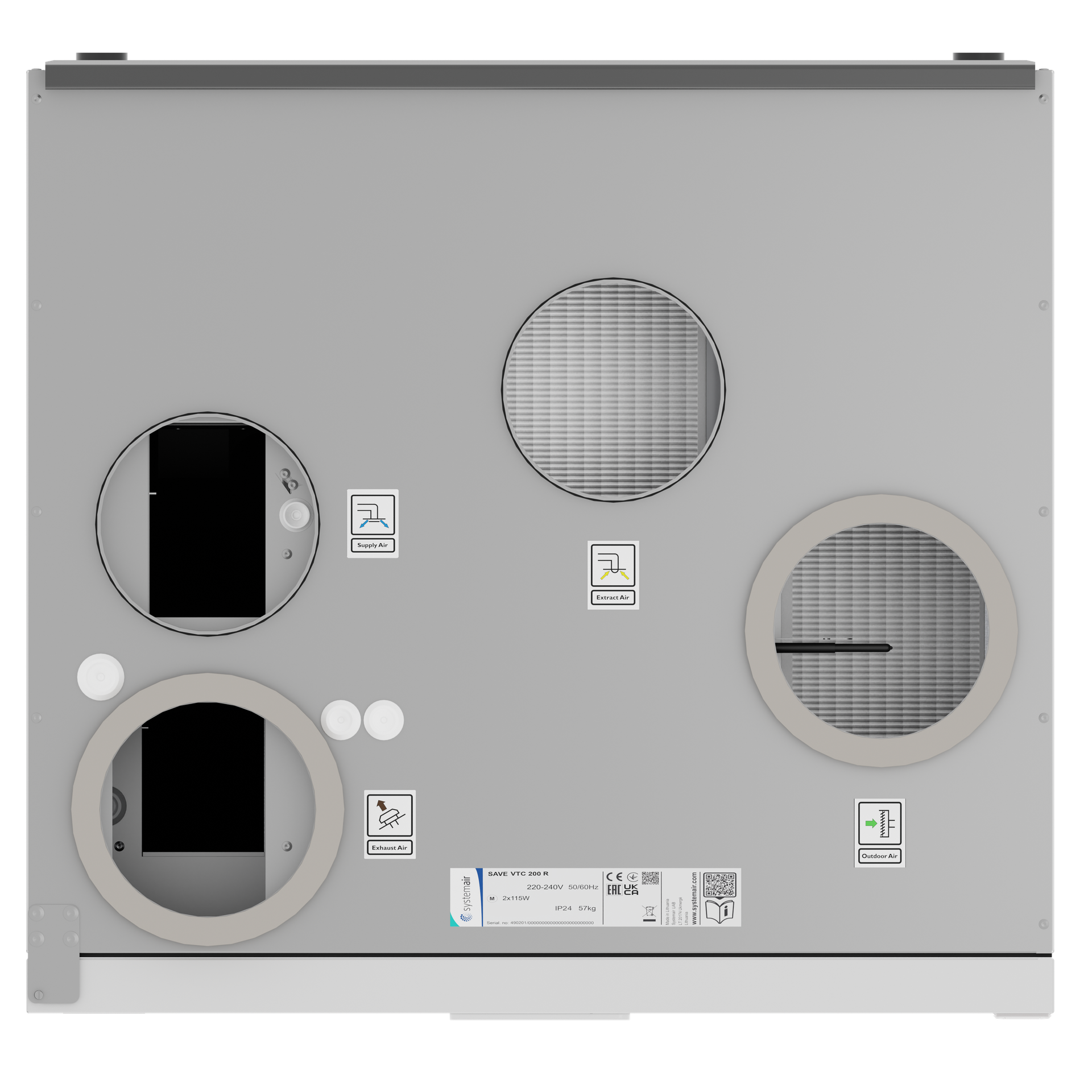 Vtc 200 L Top View