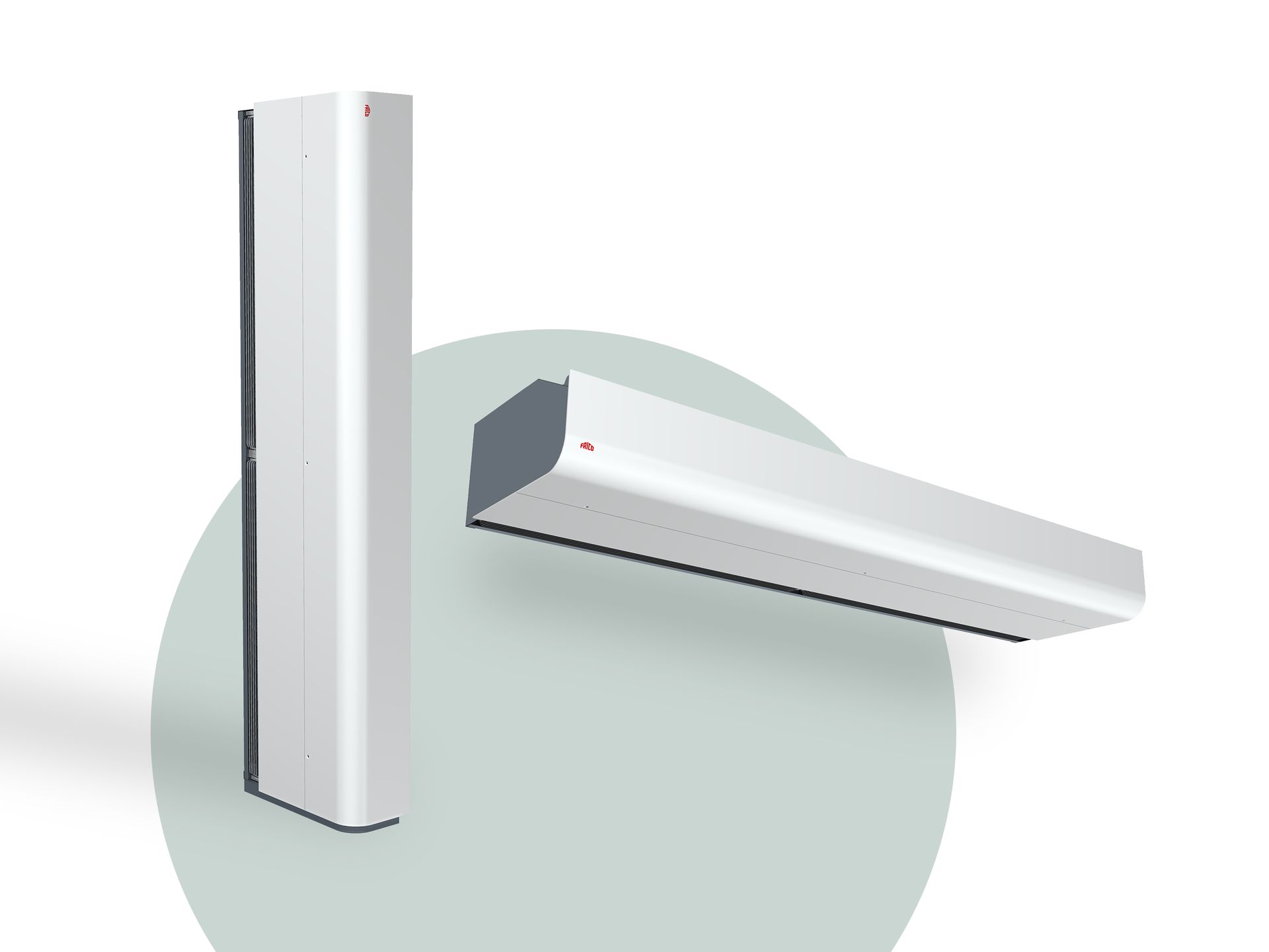 Pamir, Stylish and installation-flexible air curtains.