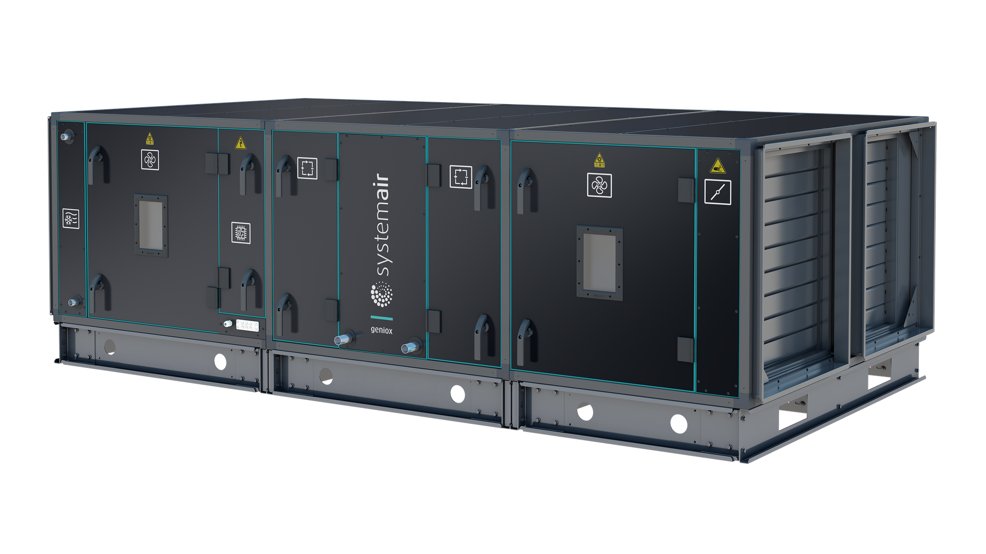 Geniox side-by-side low height air handling units