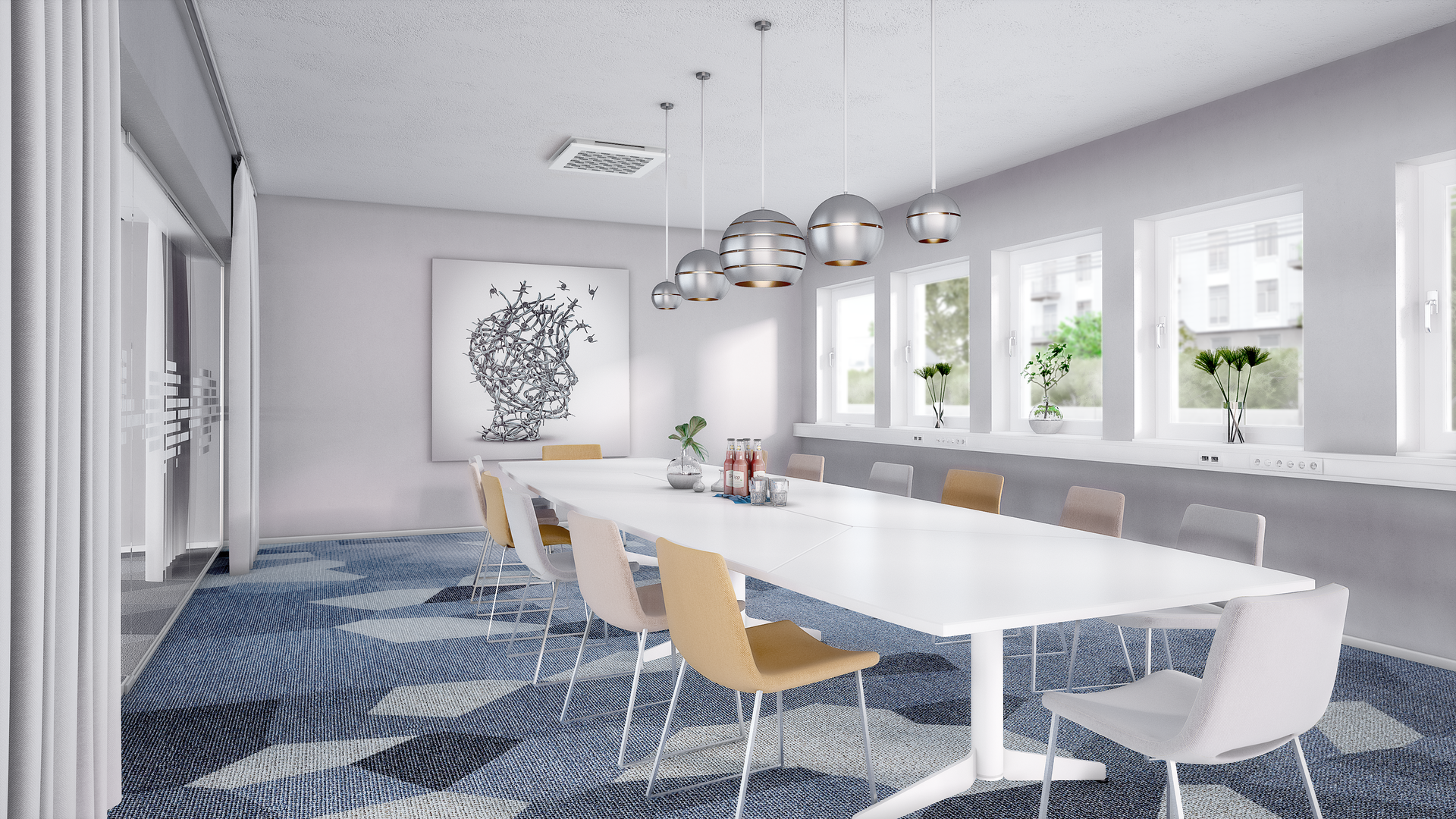 25020 Meeting Room Serena K Systemair Grille