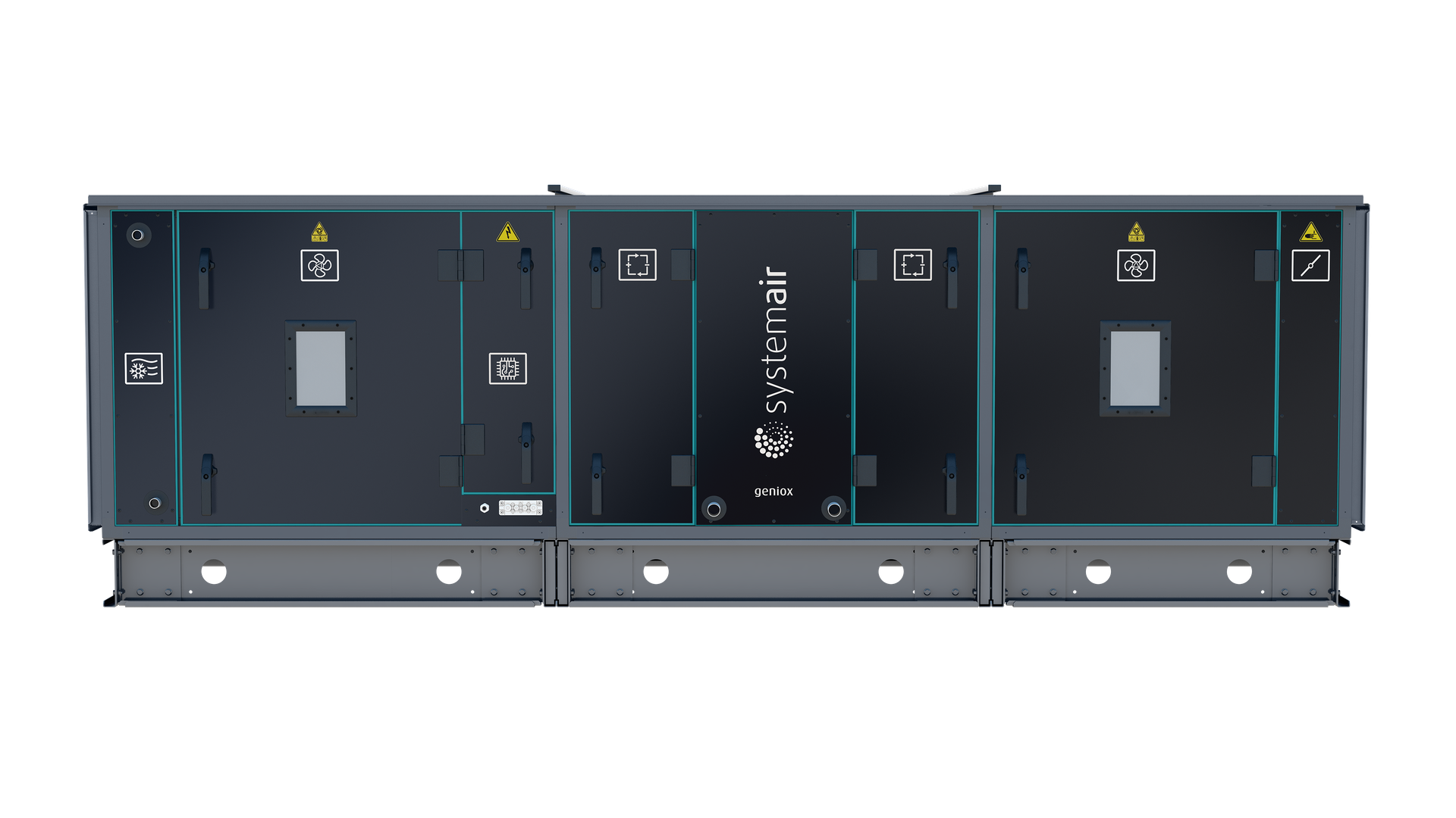 Geniox side-by-side low height air handling units