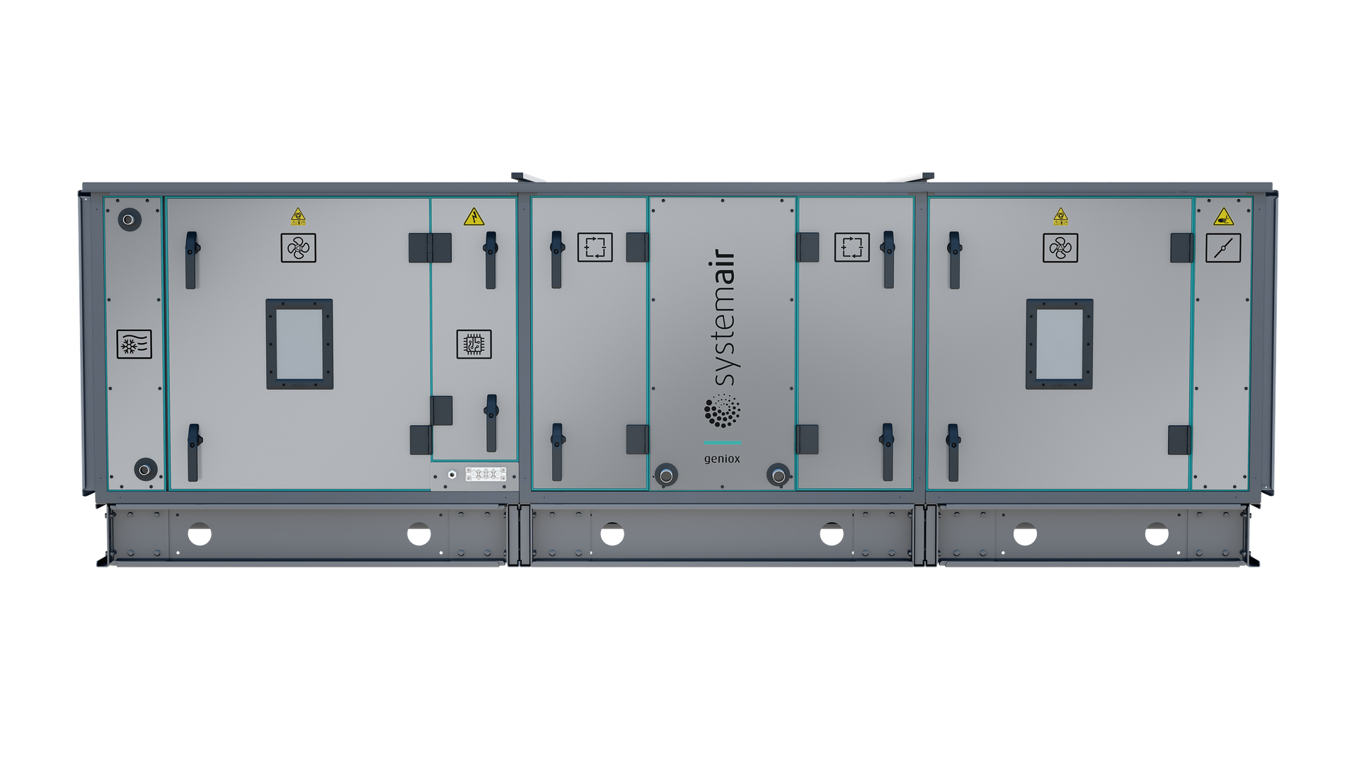 Geniox side-by-side low height air handling units