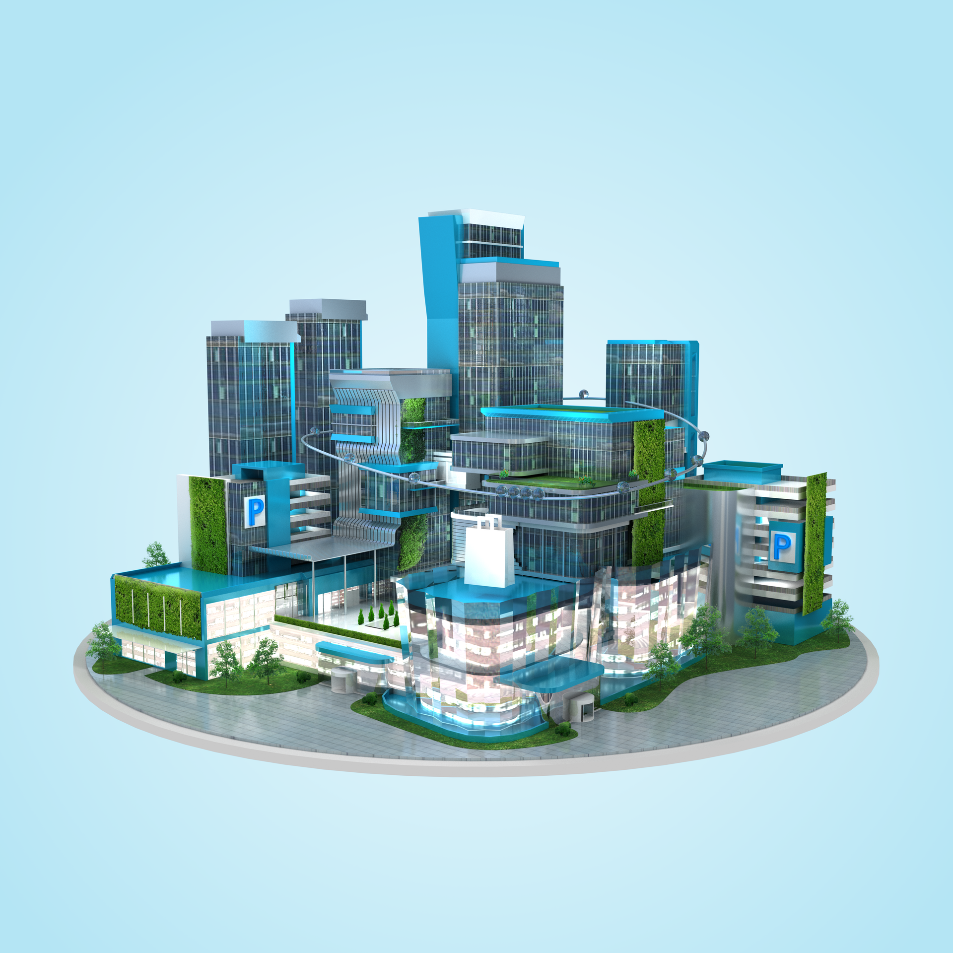Systemair Application area Commercial (Skyline)