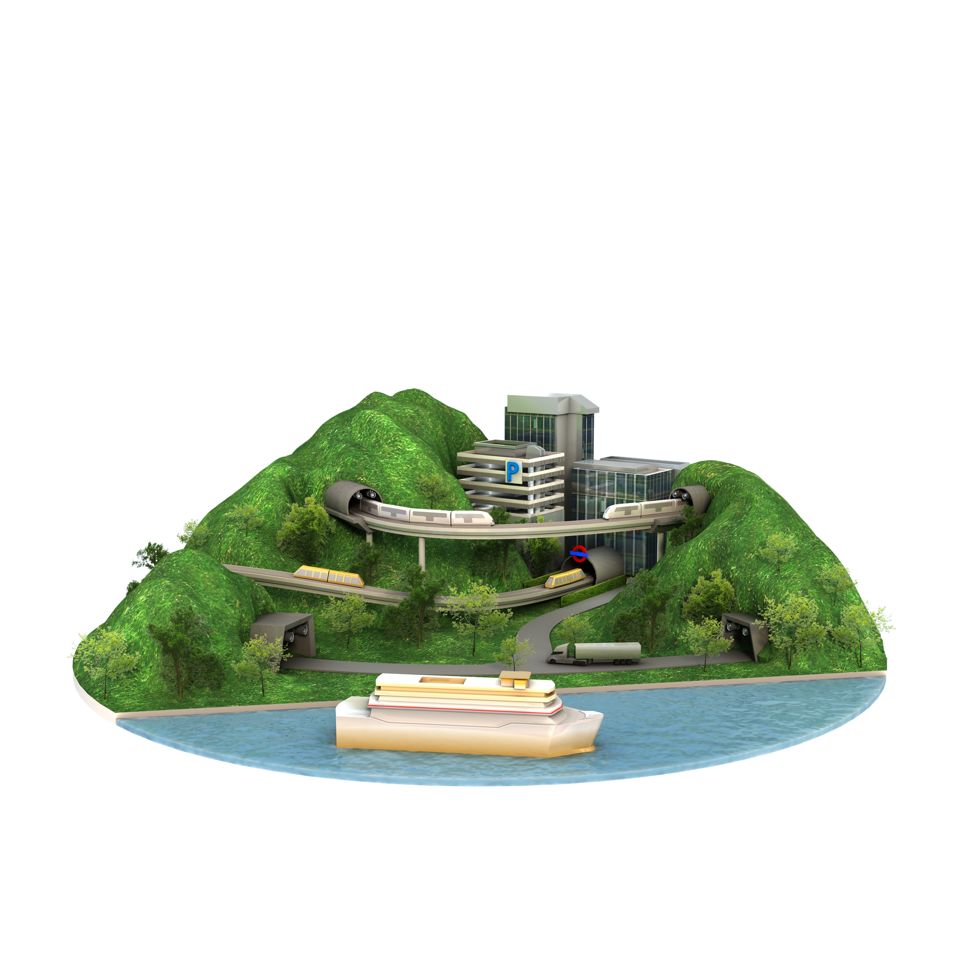 Systemair Application area Infrastructure (Skyline)