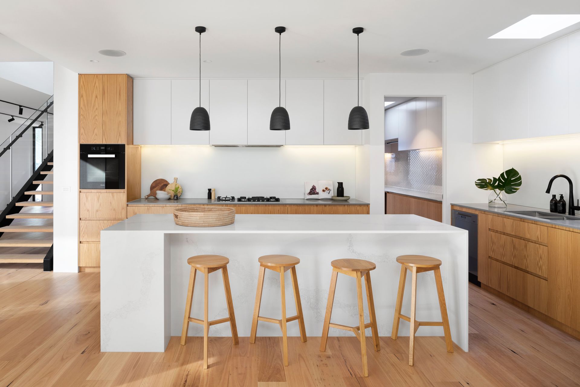 Photograph of a kitchen