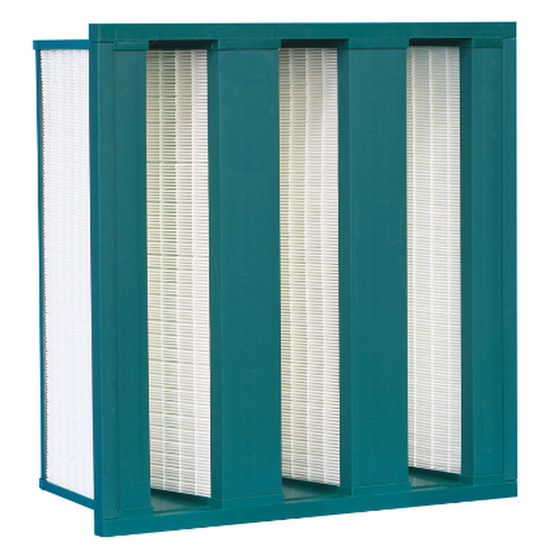 RP-I, Hocheffiziente V-Filter mit vergrößerter Filterfläche