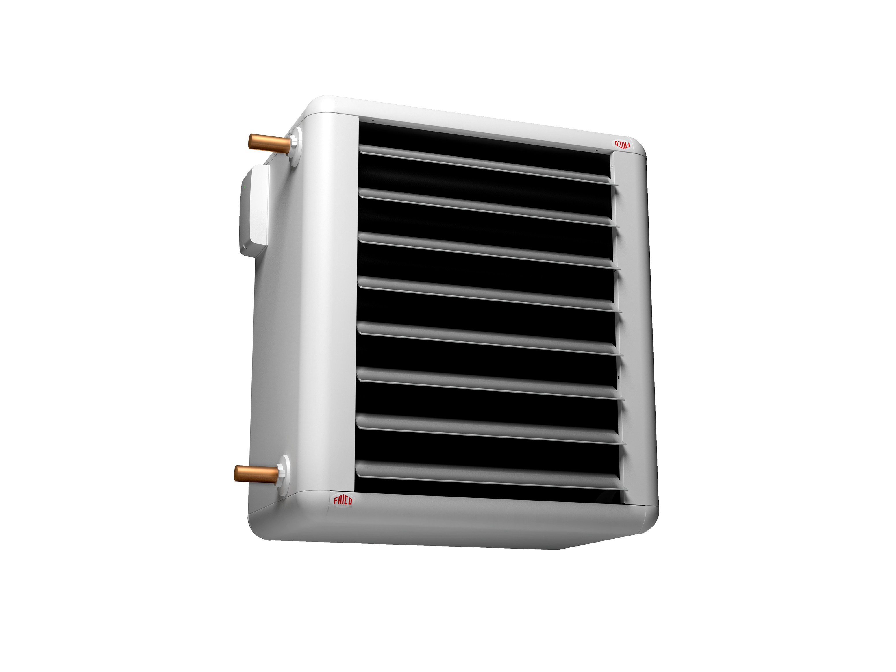 Fan Heater SWH, Intelligent fan heater with extremely low sound level, for water connection