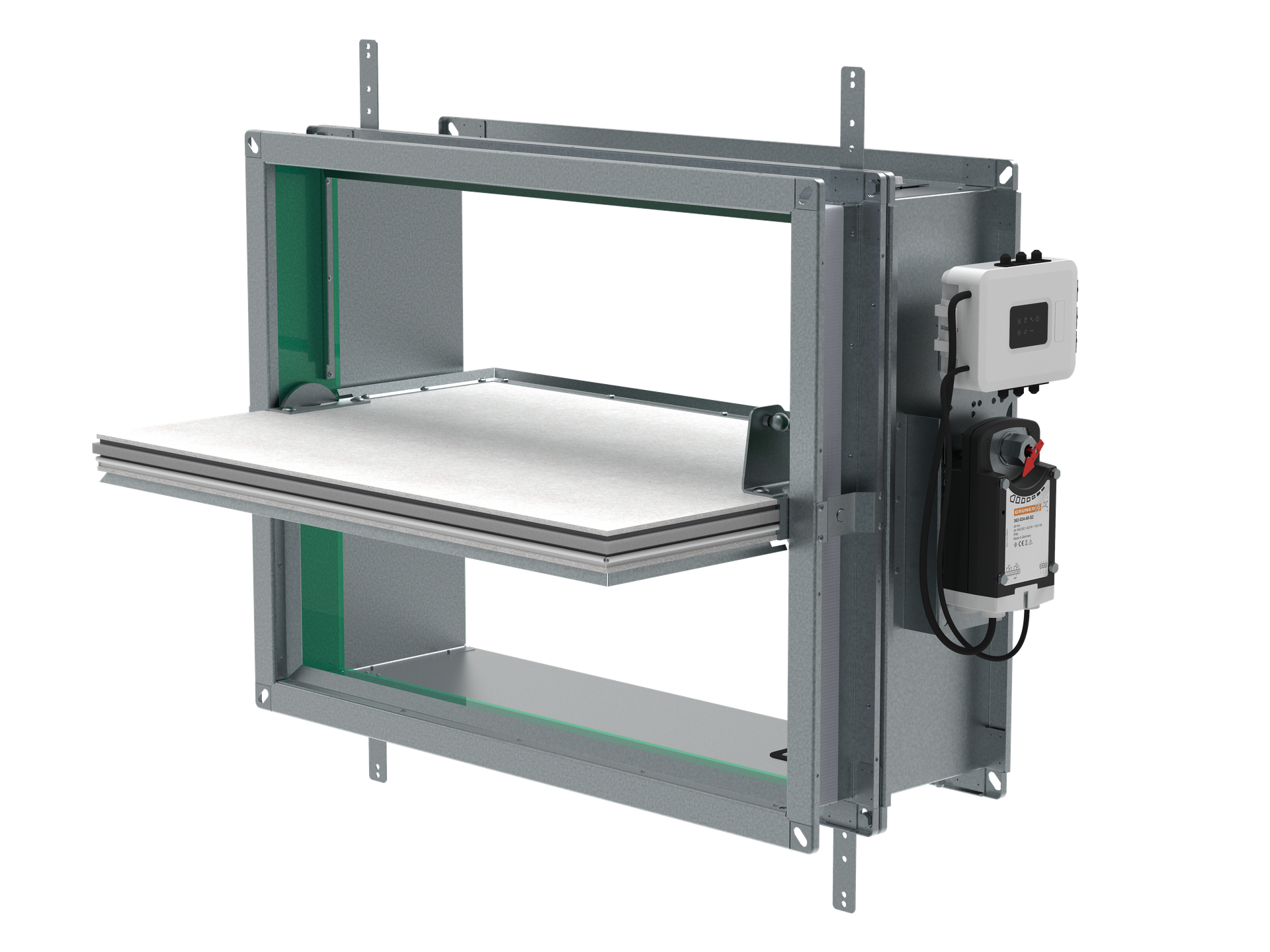 S-SA2 Rectangular Smoke Control Dampers · Systemair