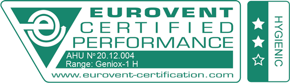 Eurovent Hygienic 2 Logo Geniox 1 H
