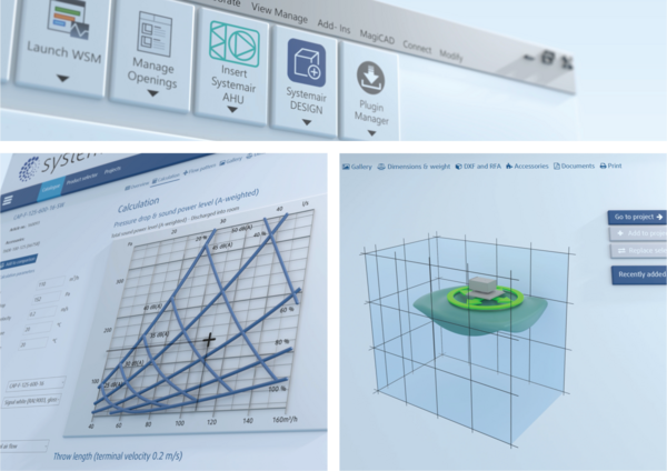plug-in systemair schéma représentation