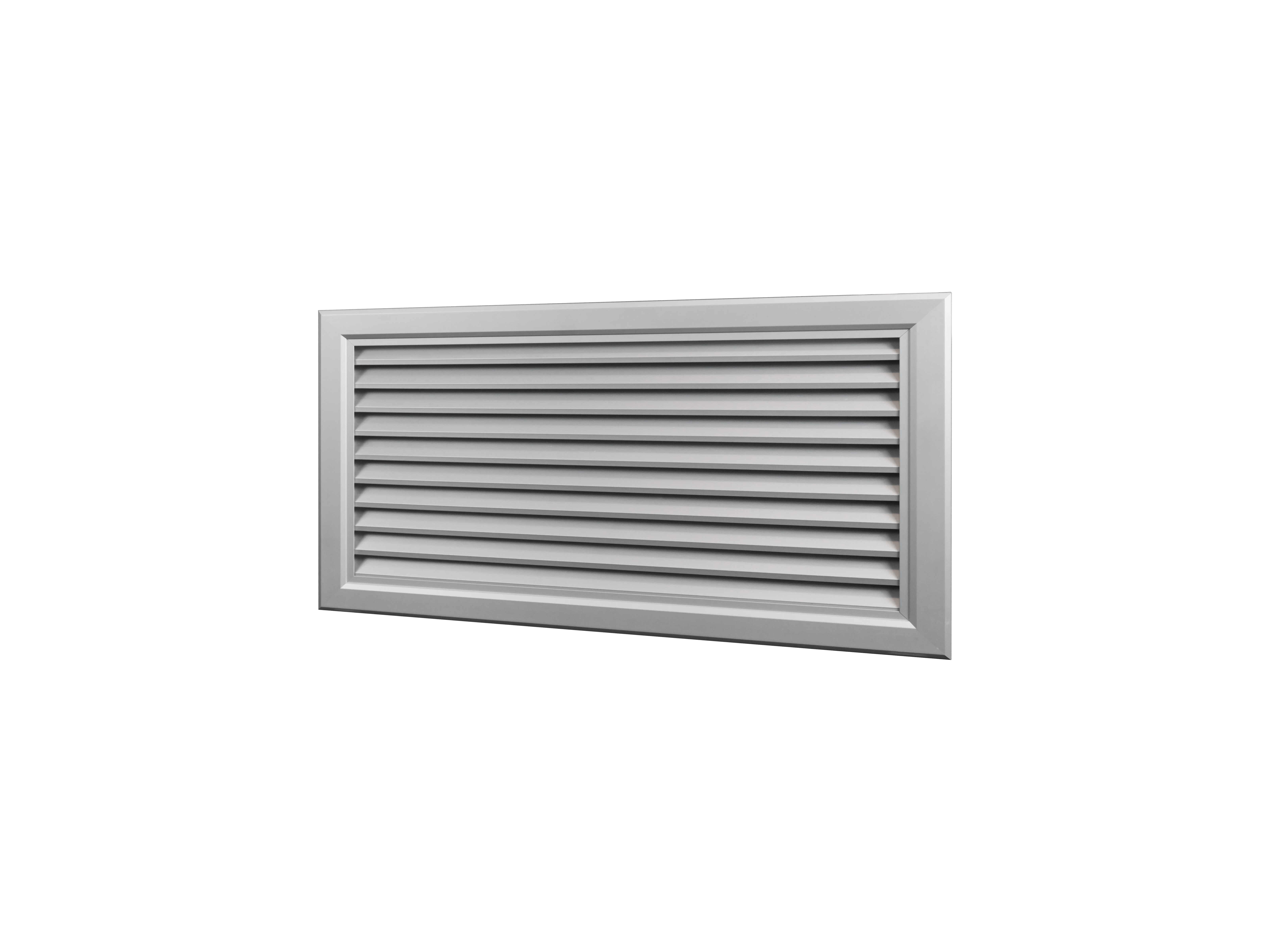 NOVA-R, Rectangular non-transparent aluminium grille suitable for hotels, offices and restaurants