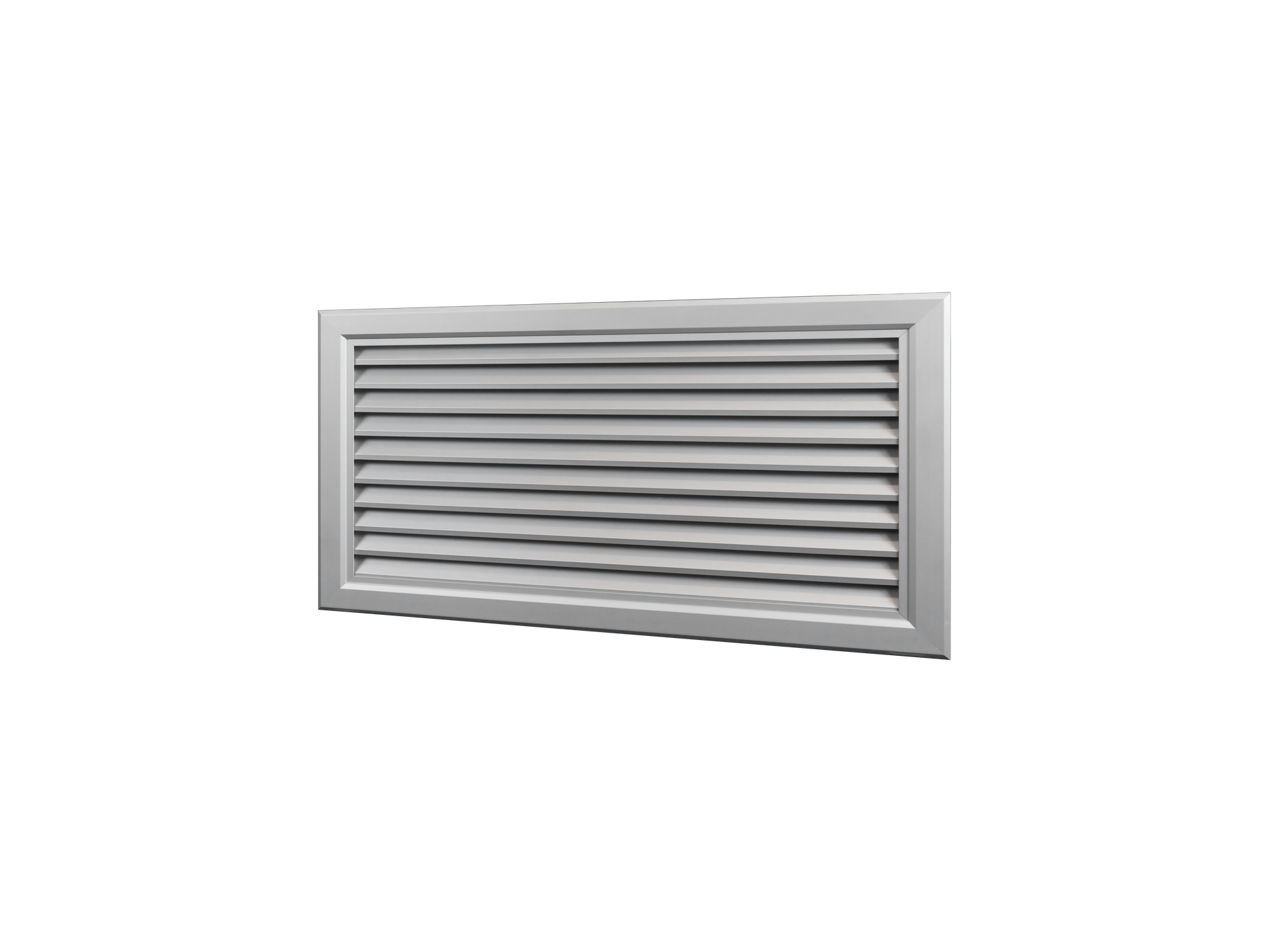 NOVA-R, Rectangular non-transparent aluminium grille suitable for hotels, offices and restaurants