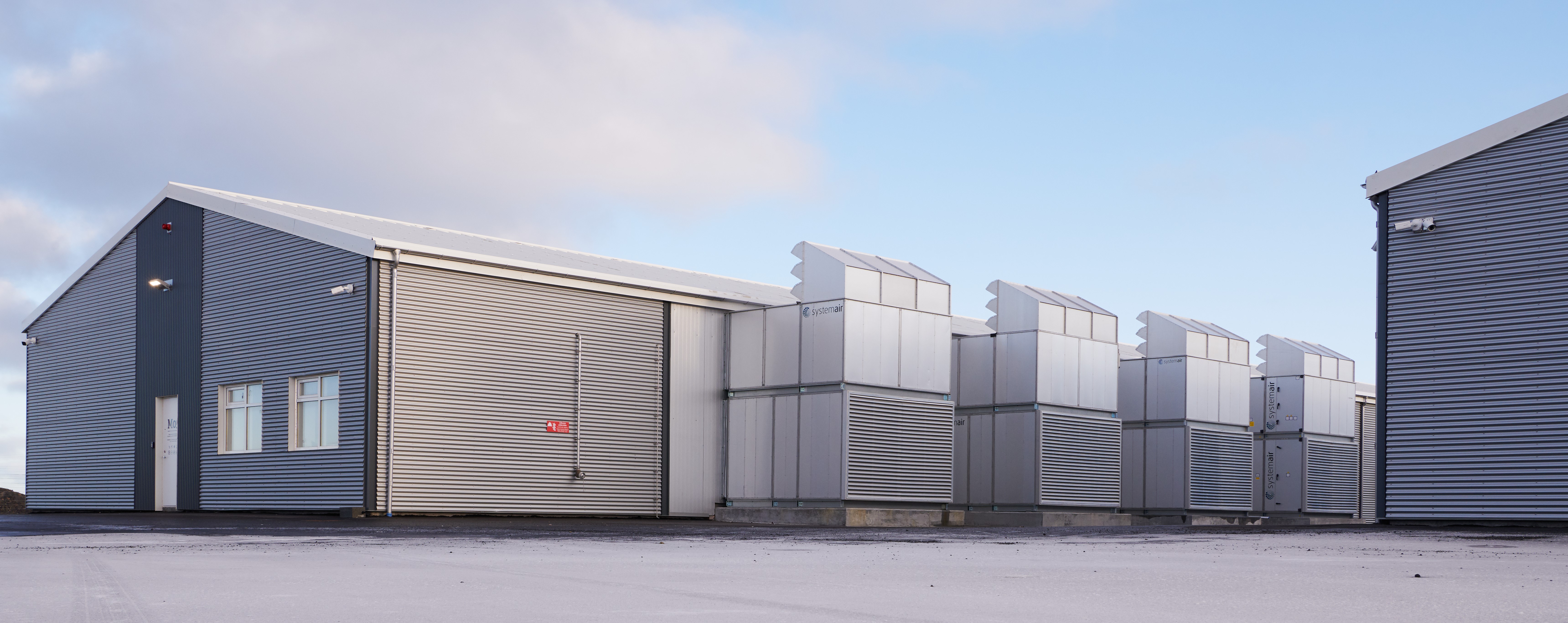 Cooling 100% green-powered data centres · Systemair