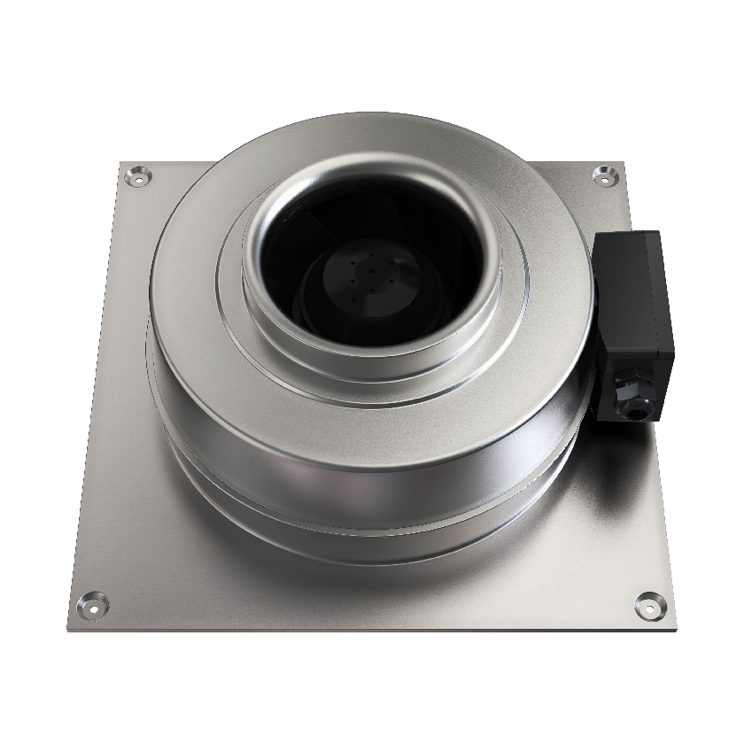 KV, High-efficient wall-mounted duct fan