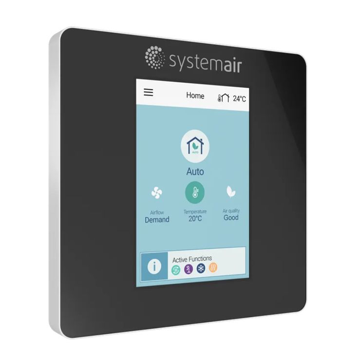 Systemairs boligventilationsløsninger er brugervenlige i installation og betjening