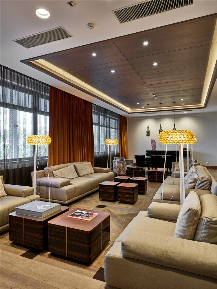 Photograph of a lounge