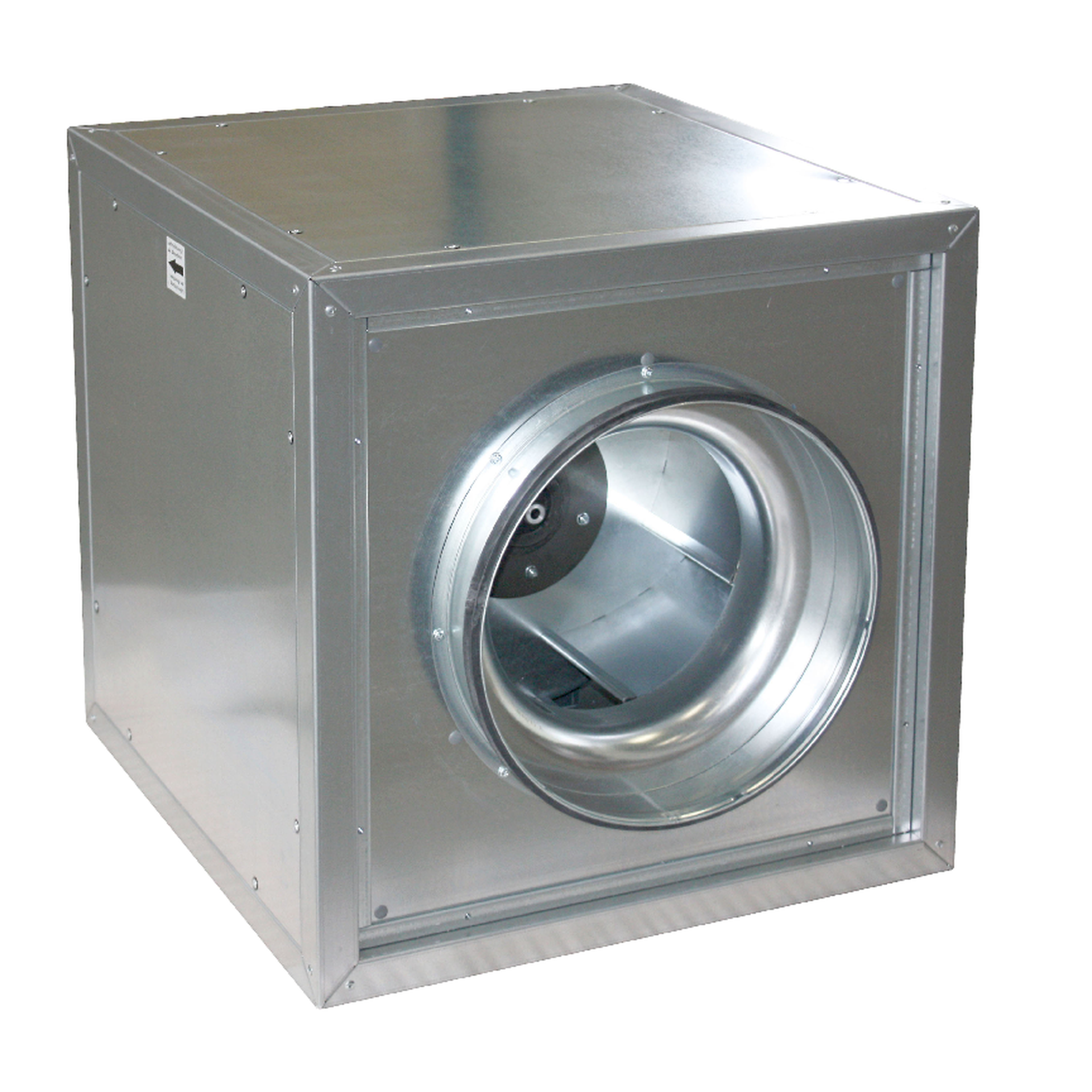 MUB/F Isolierte Kanalventilatoren, Leistungsstarke Entrauchungsventilatoren für raue Arbeitsbedingungen im Brandfall.