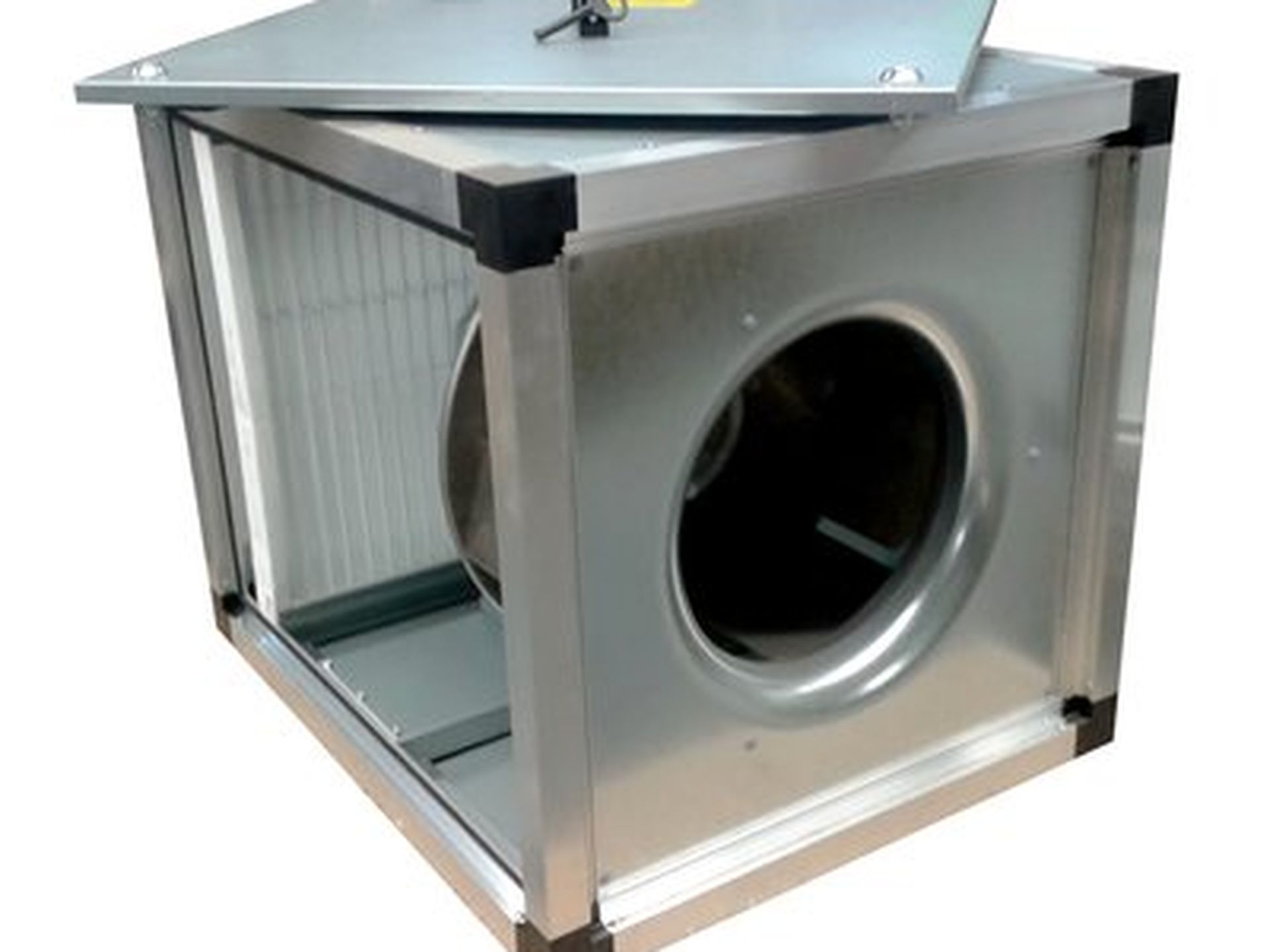MUB+FILTER, Efficient fans for supply or exhaust ventilation systems with built  in panel filter