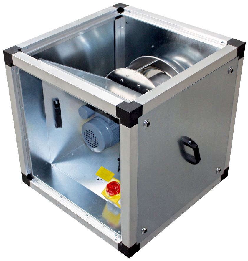 MUB/T, Powerful and efficient exhaust fans for medium temperatures up to 120°C