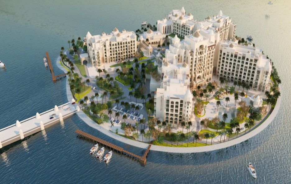 island hotel resort exterior 