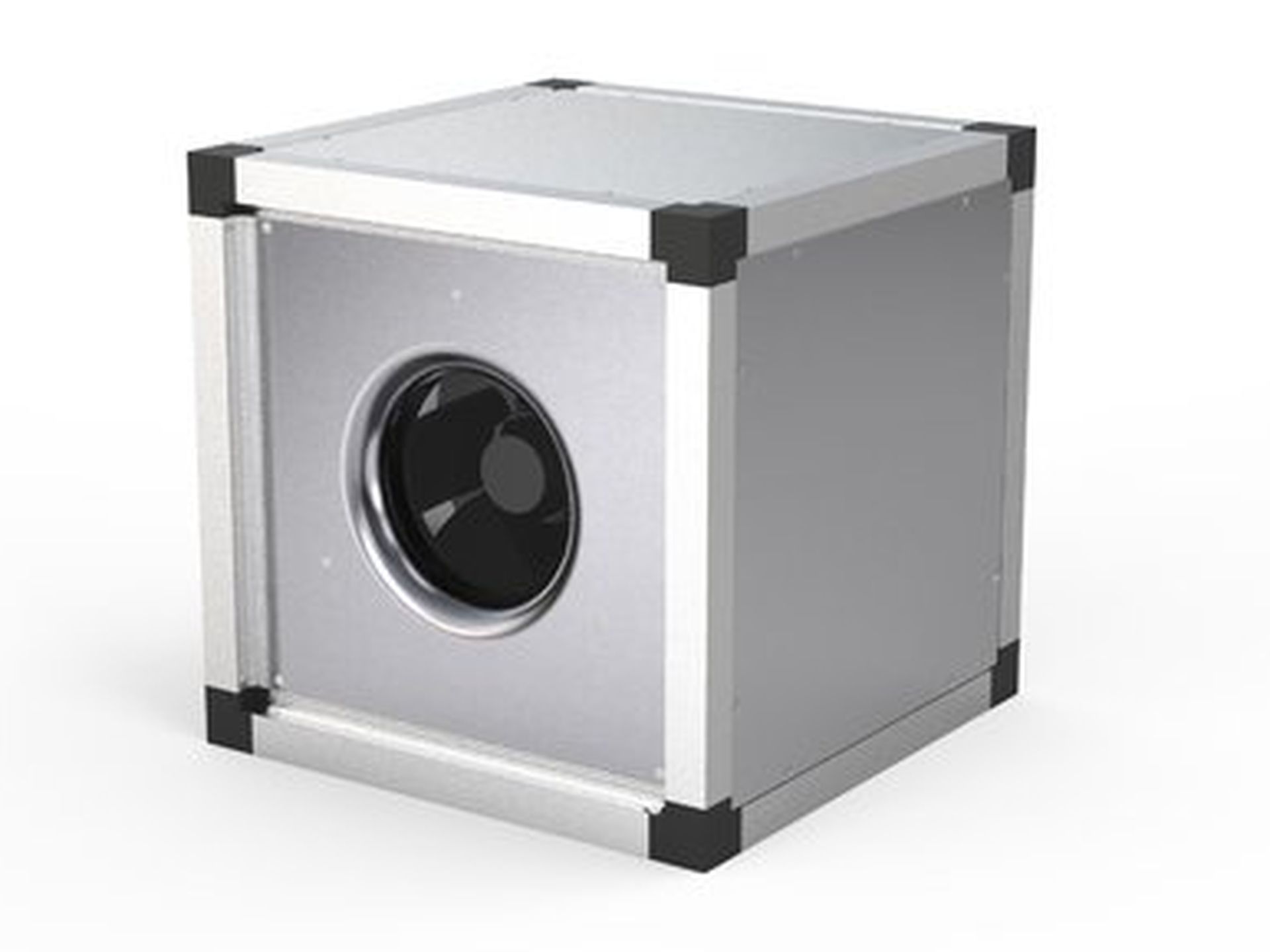 MUB, Uiterst efficiënte, zeer flexibele, geluidsarme boxventilatoren. In talloze configuraties uitvoerbaar.