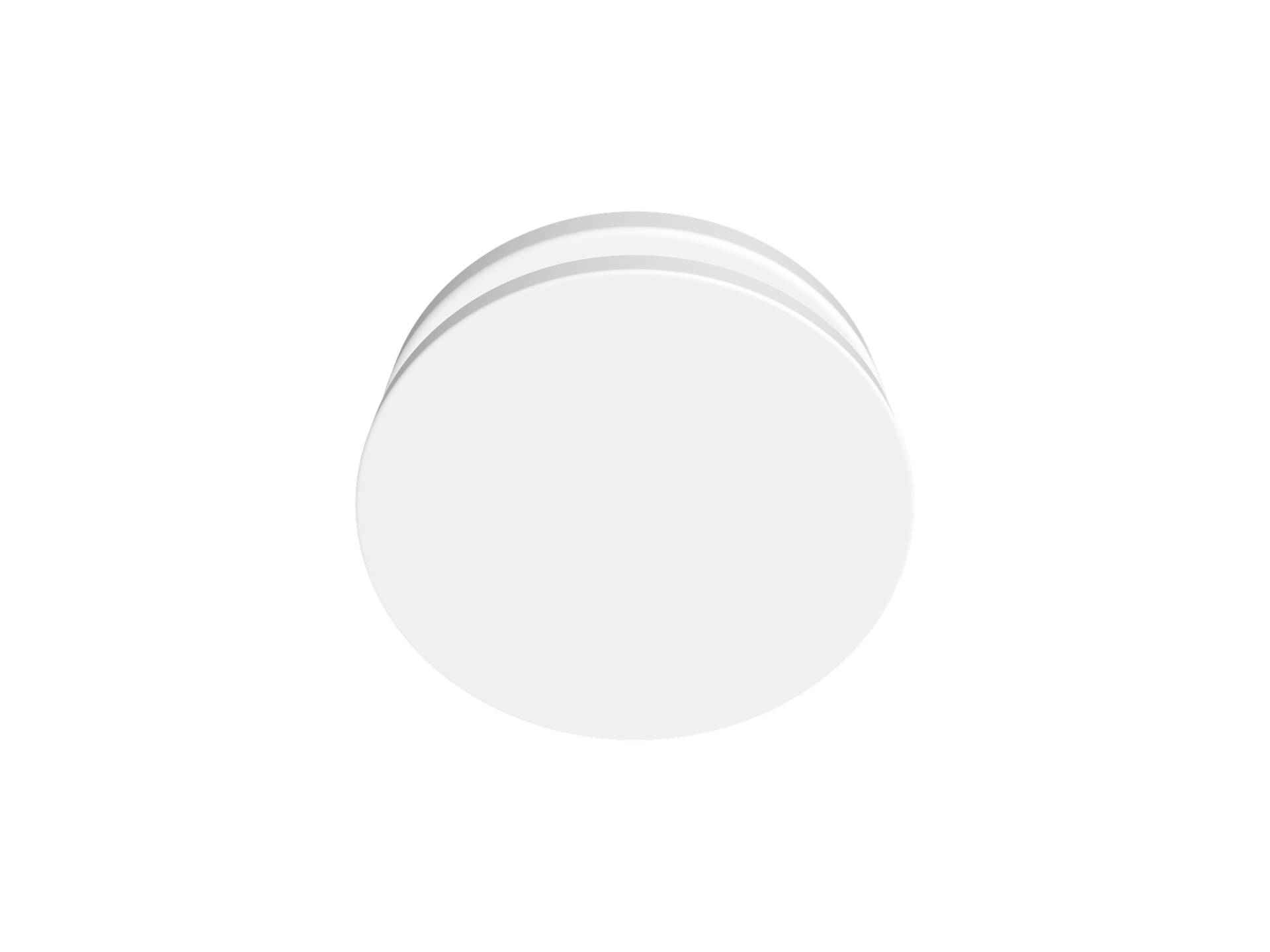 TFF, Circular supply diffuser for easy ceiling installation 