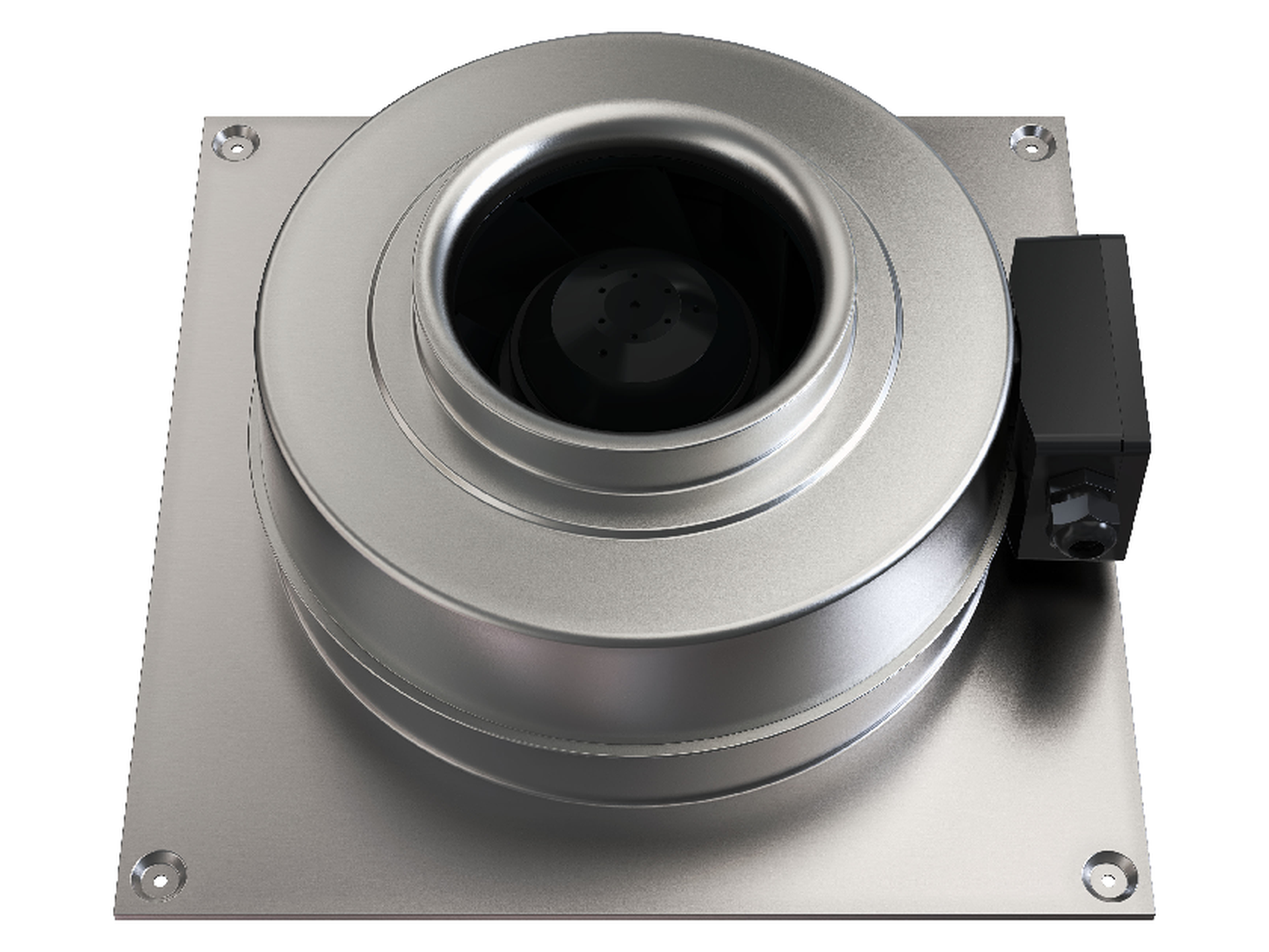 KV, High-efficient wall-mounted duct fan
