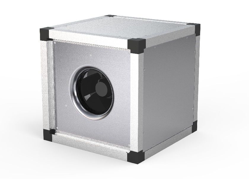 MUB Ventilateurs de gaines isolés, Caissons insonorisés efficaces pour les systèmes de ventilation d'alimentation ou de soufflage