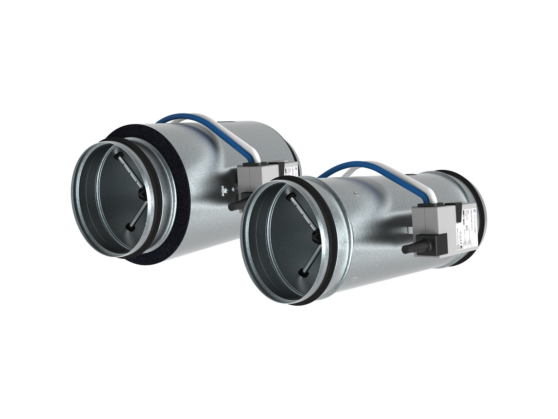 OPTIMA-R-FC, Single or double-skin circular VAV units suitable for offices, hotel rooms and meeting rooms