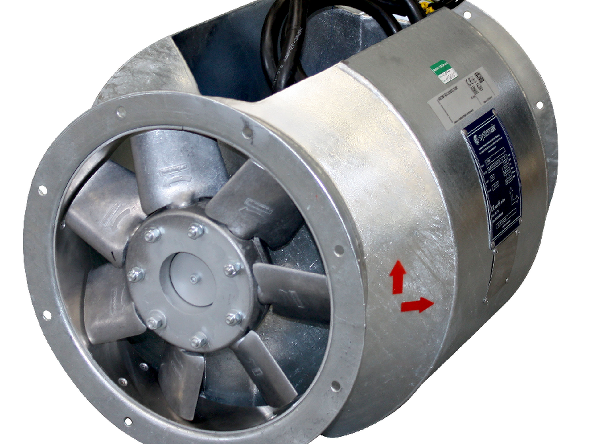 AXCBF-EX 6e5fa5fb-3562-4899-bd7b-aa23f6d1abdd, Bifurcated axial fan for special atmospheres