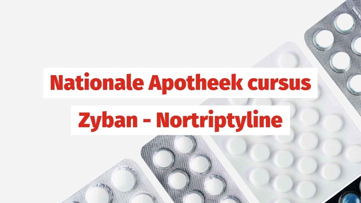Cursus Zyban en Nortriptyline