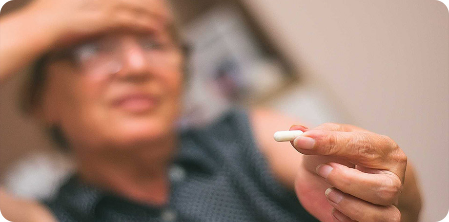 Een migraine behandeling bestaat meestal uit medicatie