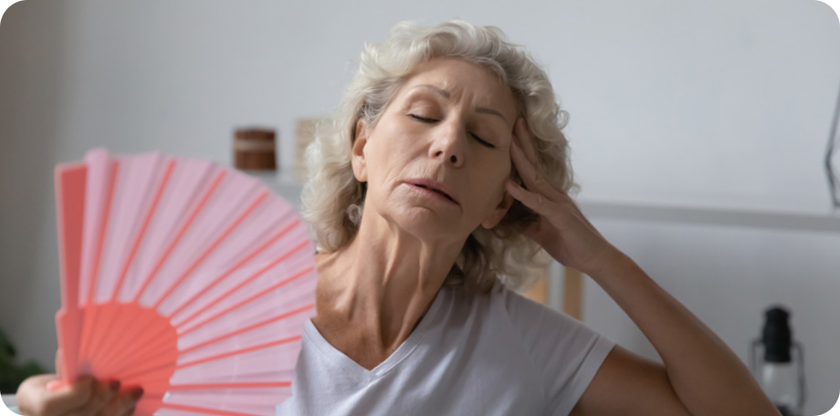 Bespreek je klachten van de menopauze altijd met een arts.