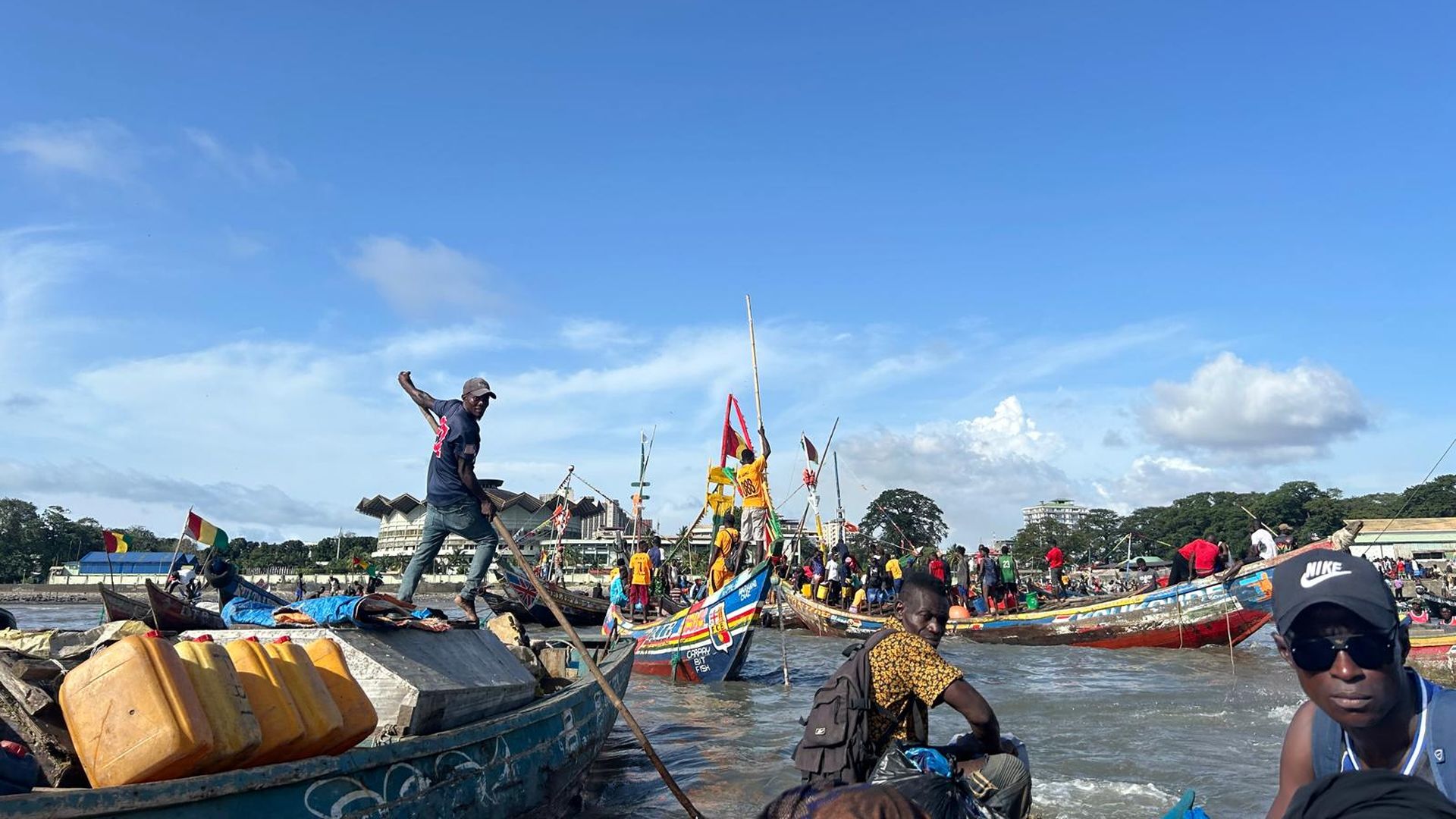 Traveling to Guinea.